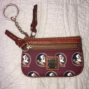 Dooney & Bourke FSU Small Coin Purse